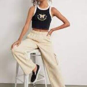 Pacsun Tank Top "butterfly daydreams" Causal, Hippie, Retro  M NWT